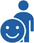 Silhouette of a head with a gear symbolizing mental processes